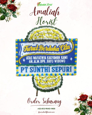 Papan Bunga Duka di Bandung Barat