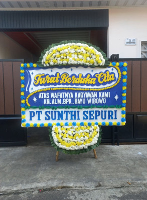 Papan Bunga Duka di Bandung Barat