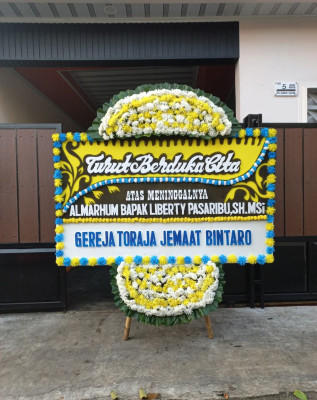 Papan Bunga Duka di Bandung Barat